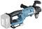 Cordless drill in blue with a black and grey grip. Battery attached on the left. Makita logo visible. Suitable for cordless drilling.