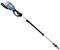 A blue, extendable electric pole pruner, suitable for cutting high branches.
