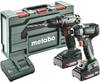 Metabo BS+SSD200LTBL 685193000 Cordless drill, Cordless impact driver 18 V 2 Ah Li-ion incl. rechargeables, incl. charger