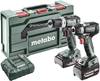Metabo BSLBL+SSWLT300BL 685202000 Cordless drill, Cordless impact driver 18 V 5.2 Ah Li-ion incl. rechargeables, incl. charger