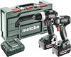 Metabo BSLBL+SSWLT300BL 685203000 Cordless drill, Cordless impact driver 18 V 5.2 Ah Li-ion incl. rechargeables, incl. charger