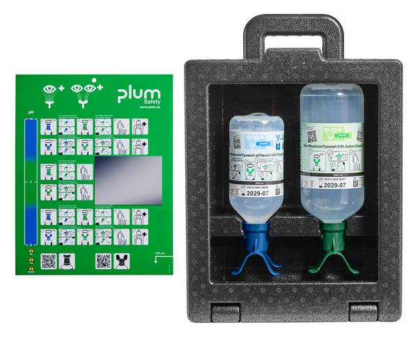 PLUM 4923 4923 #####Spüllösung Eyewash Wall