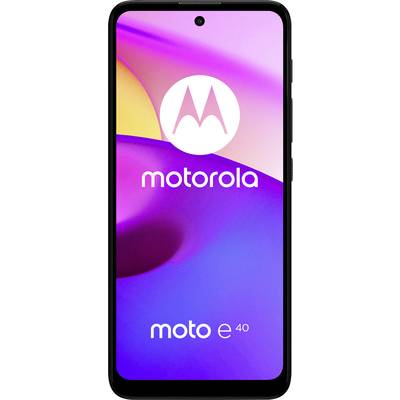 Motorola Moto E40 Smartphone  64 GB 16.5 cm (6.5 inch) Dark grey Android™ 11 Dual SIM