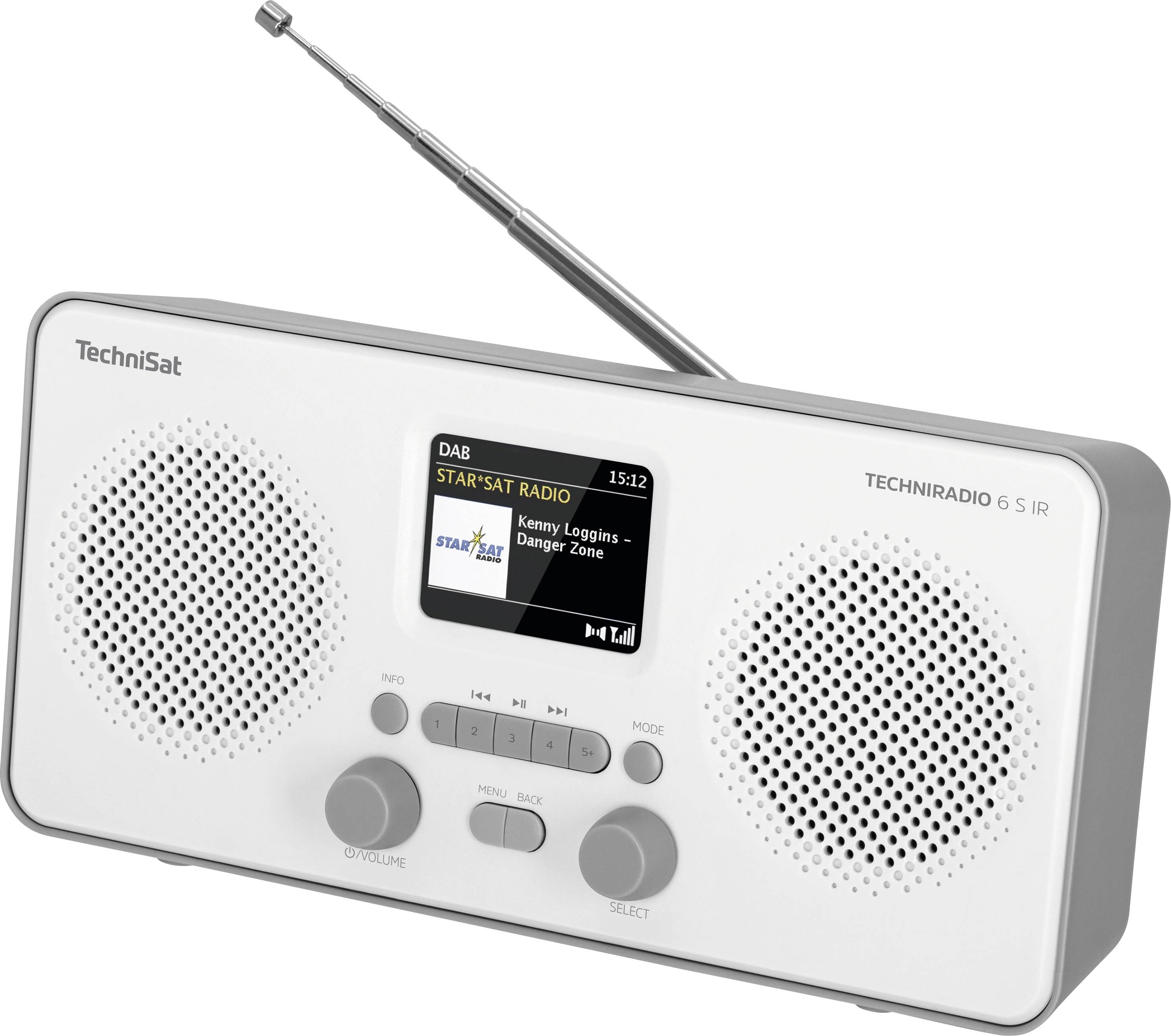 TechniSat TECHNIRADIO 6 S IR desk radio DAB+, FM