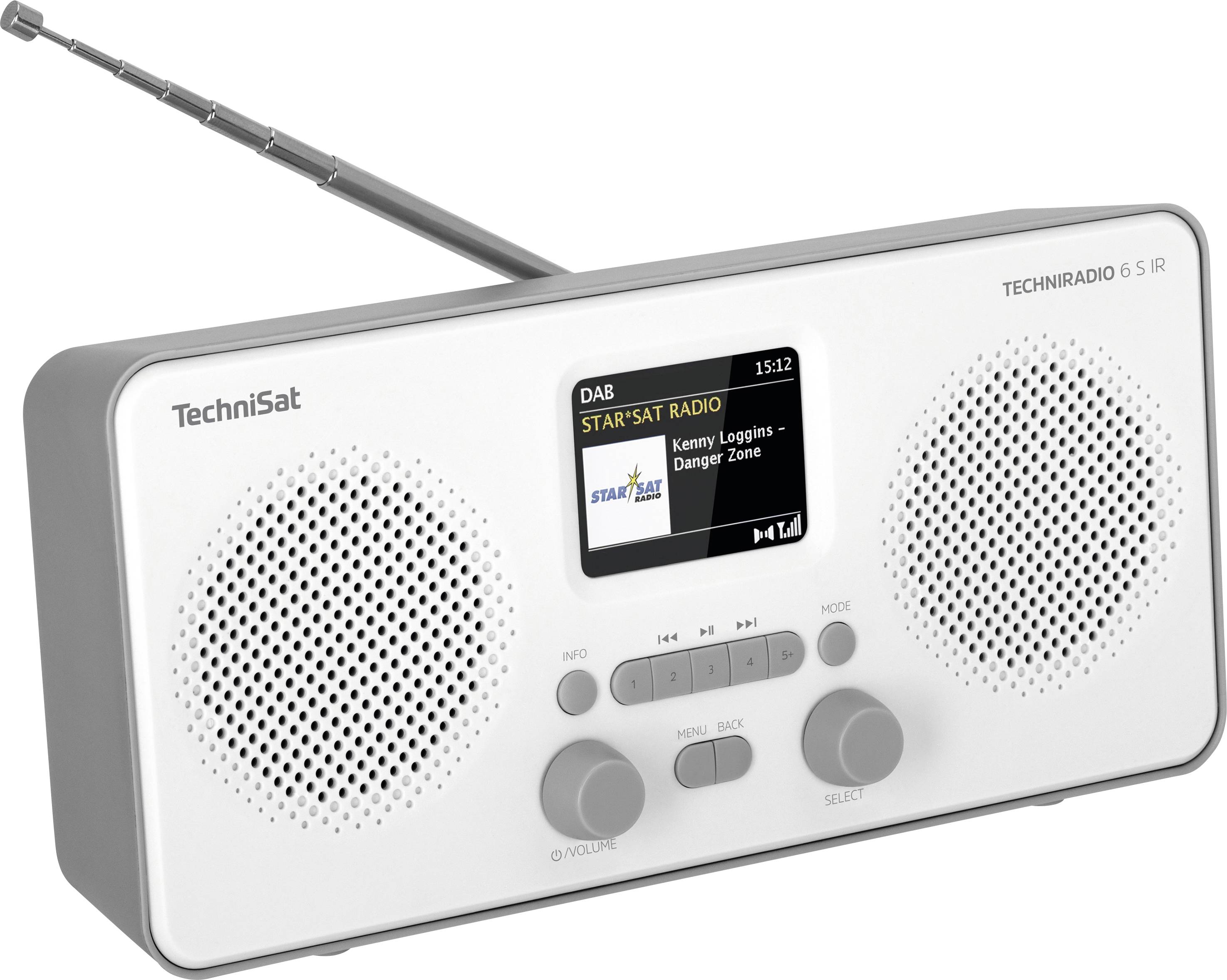 TechniSat TECHNIRADIO 6 S IR Internet desk radio Internet, DAB+, FM ...