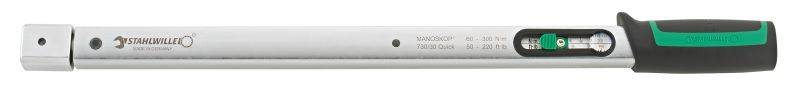 Stahlwille 730/30 QUICK 50184030 Torque wrench Calibrated to (ISO standards) 60 - 300 Nm