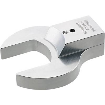 Silver spanner head with open jaw, suitable for metric screws. Marking: 'STAHLWILLE 73/80'.