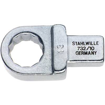 Stahlwille tool set component made of steel with labelling 'STAHLWILLE 732/10 GERMANY'.