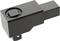 Square torque adapter in black, with the inscription 'STAHLWILLE, Made in Germany'.