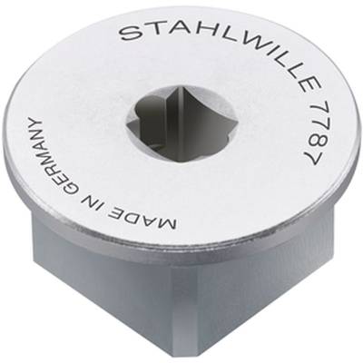 A Stahlwille tool, Model 7787, with a hexagonal hole, bearing the inscription "Made in Germany".