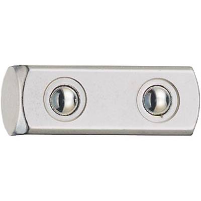 Metallic mechanical component with two spherical joints.