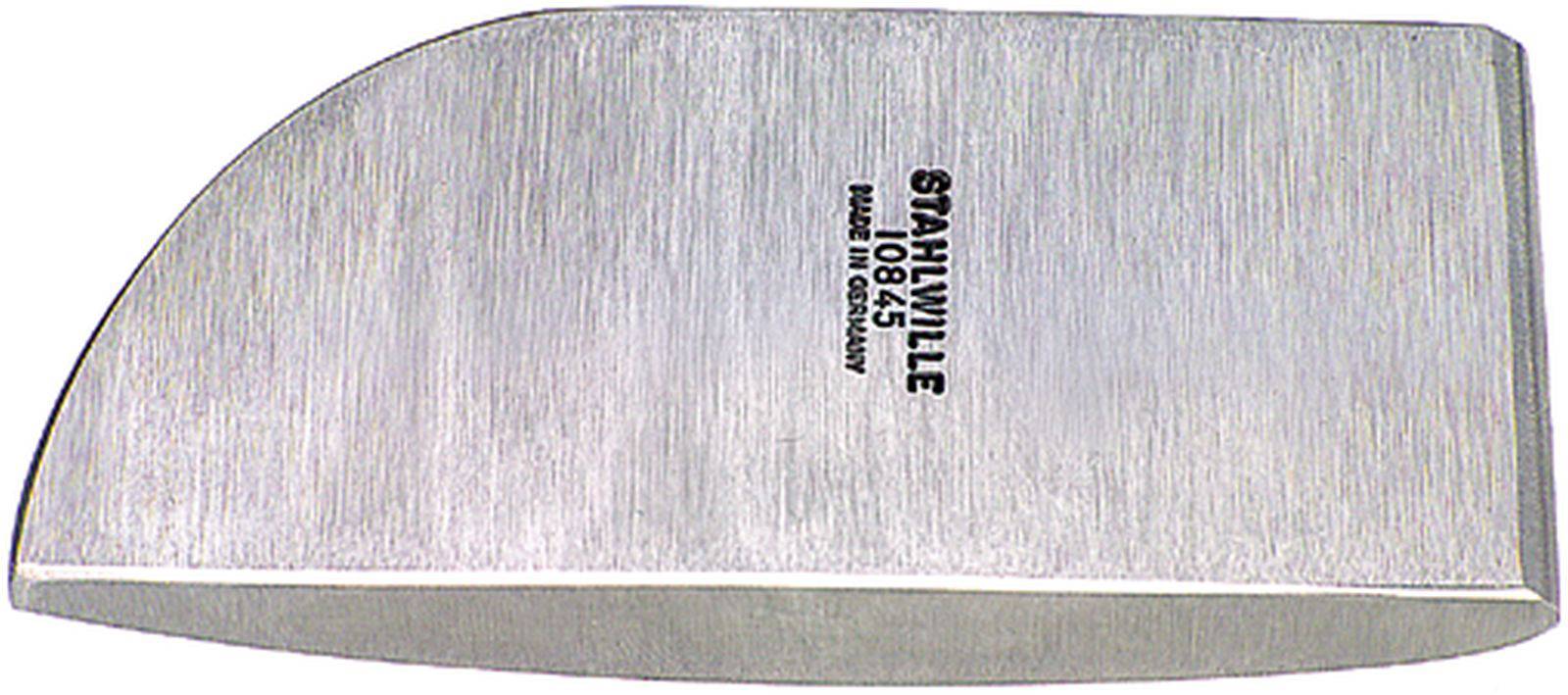 Metal wedge, marked with 'Stahlwille 10845 Made in Germany'. Used for splitting or stabilising materials.