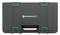 Black tool case with green fastening and white 'Stahlwille' logo in the centre.