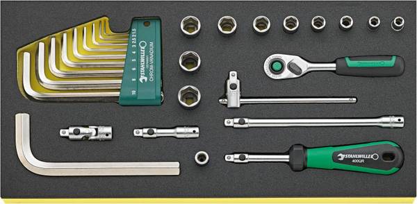 Stahlwille TCS 1/4 ZOLL + 10760 CV QR 96830364 Tool kit