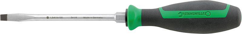 Stahlwille 4622 5 2,0X12,0X200 SCHLITZSCHRAUBENDREHER MIT DRALL-GRIFF Slotted screwdriver-0