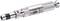 A silver torque wrench with scale indication for precise adjustments, used for accurately setting torque levels.