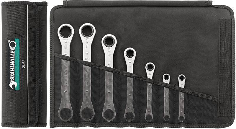 Stahlwille 96411302 2021-04-25 Double-ended ratcheting box wrench set
