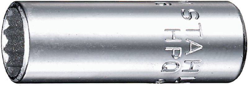 Silver-plated knurled nut with embossed letters on the surface, typically used for screw work and mechanical applications.