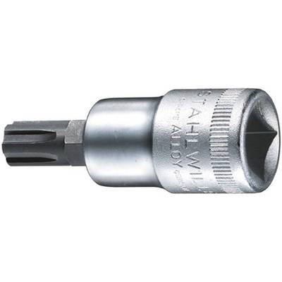 Metallic socket with Torx profile, suitable for screw-related work on machinery and vehicles.