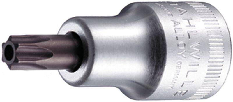 Torx socket with Stahlwille branding. Ideal for precise screwing with Torx screws in professional applications.