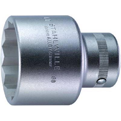 Large socket wrench by the brand 'Stahlwille', likely suitable for industrial or mechanical applications.