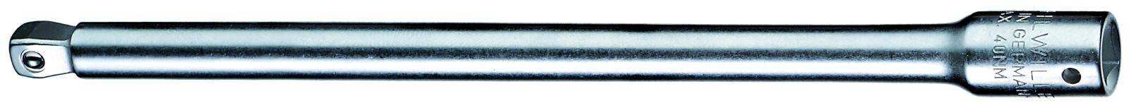 'Steel extension, 3/8 inch with 200 mm length, suitable for ratchet mechanism.'