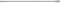 Metal rod with a cylindrical shape and smooth surface, horizontally aligned.