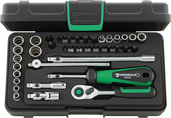Stahlwille 40D/40TX/44KTX/32/6QR Bit set 1/4" (6.3 mm) 96010120