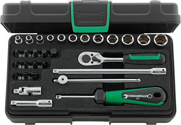 Stahlwille 40/24/6 KN Bit set 1/4" (6.3 mm) 96011138