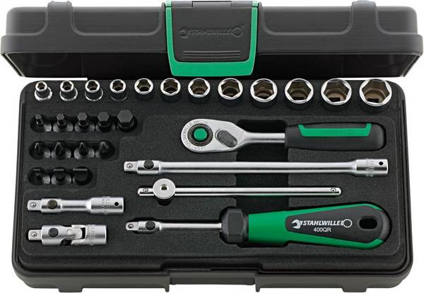 Stahlwille 40/24/6QR KN Bit set 1/4" (6.3 mm) 96011182