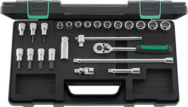 Stahlwille 456/49/19/5 KN Bit set 3/8" (10 mm) 96021236