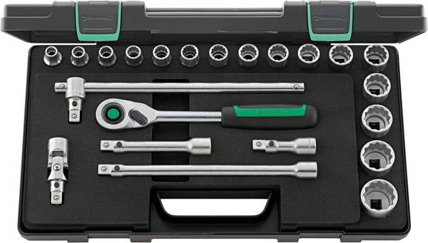 Stahlwille 50/16/6QR KN Bit set 1/2" (12.5 mm) 96031446