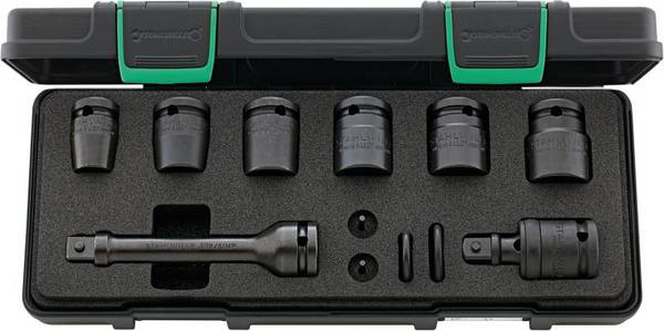 Stahlwille 50IMP/6/2 KN Bit set Metric 1/2" (12.5 mm) 12-piece 96231101