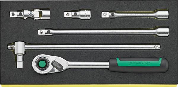 Stahlwille TCS 1/2 ZOLL-512/6 QR Bit set 96830362