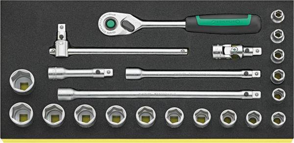 Stahlwille TCS 456/16/6 QR Bit set 96830367