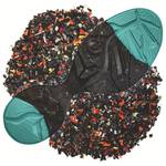 Uvex 1 G2 slipper S1P 68242 black, green, blue width 11 size 36