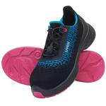 Uvex 1 G2 shoes S1 68267 black, blue, pink width 10 size 41