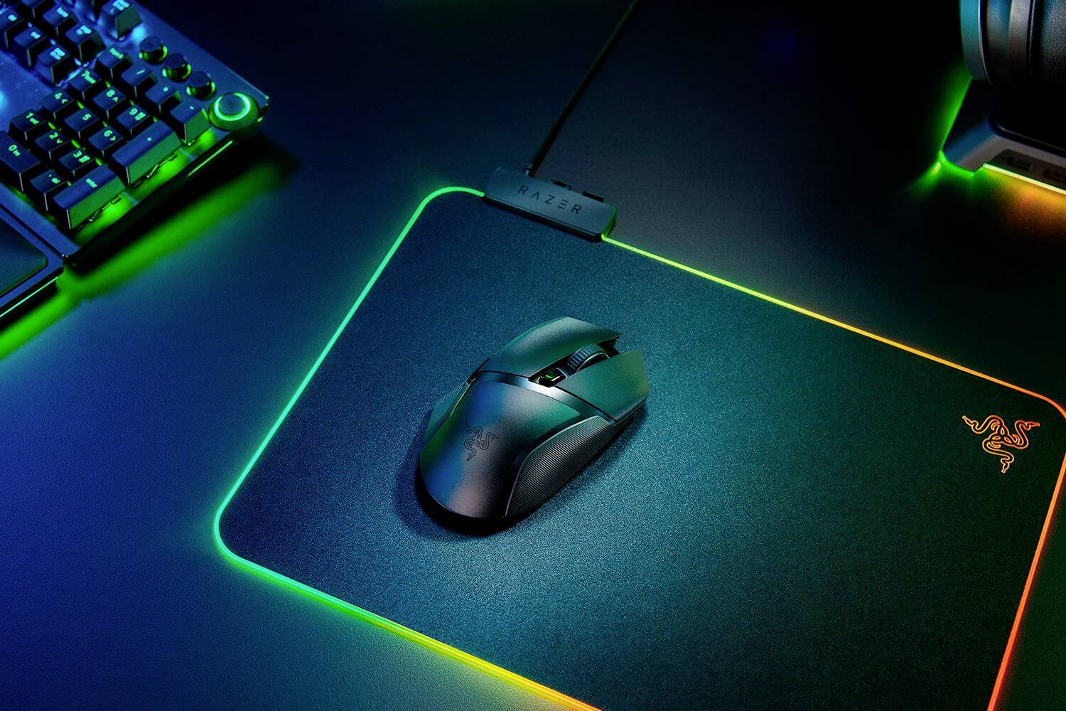 RAZER Basilisk X Hyper Speed Wireless gaming mouse Bluetooth® Optical ...