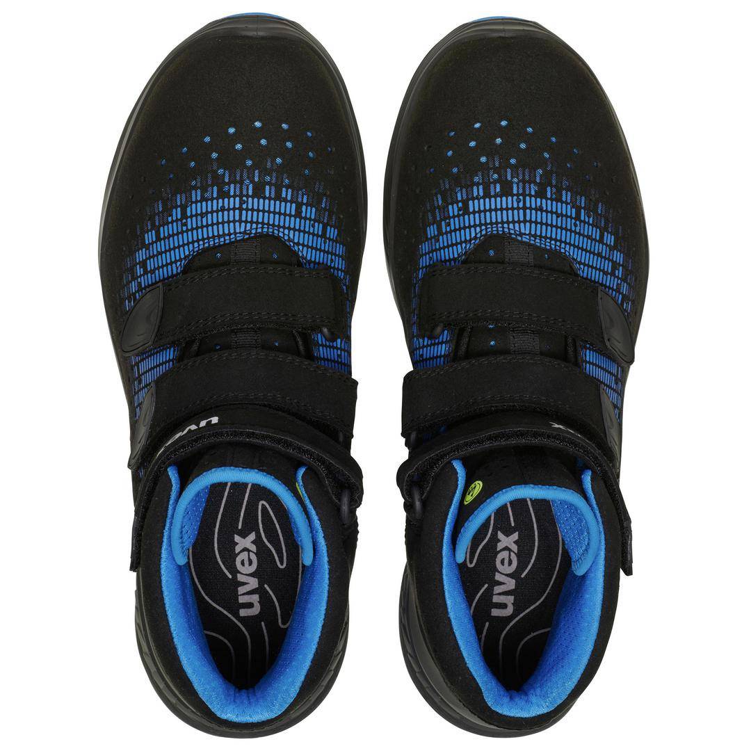 uvex 1 G2 6832935 Safety work boots S1 Shoe size (EU): 35 Blue, Black 1 Pair-1