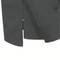 A black long-sleeved shirt with visible seam and button placket. Details such as the hem and sleeves are discernible.