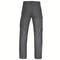 Grey work trousers made from robust material with multiple pockets, perfect for use in trade work. Rear view is shown.