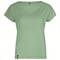 A simple, green T-shirt with short sleeves, pictured front-on against a white background.