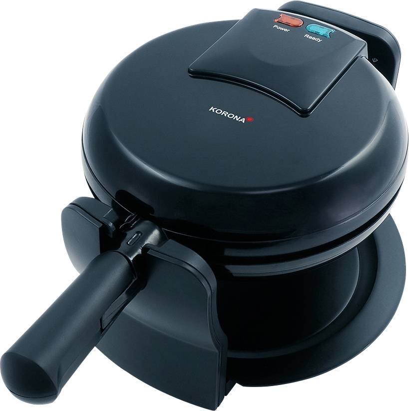 black and decker waffle maker light