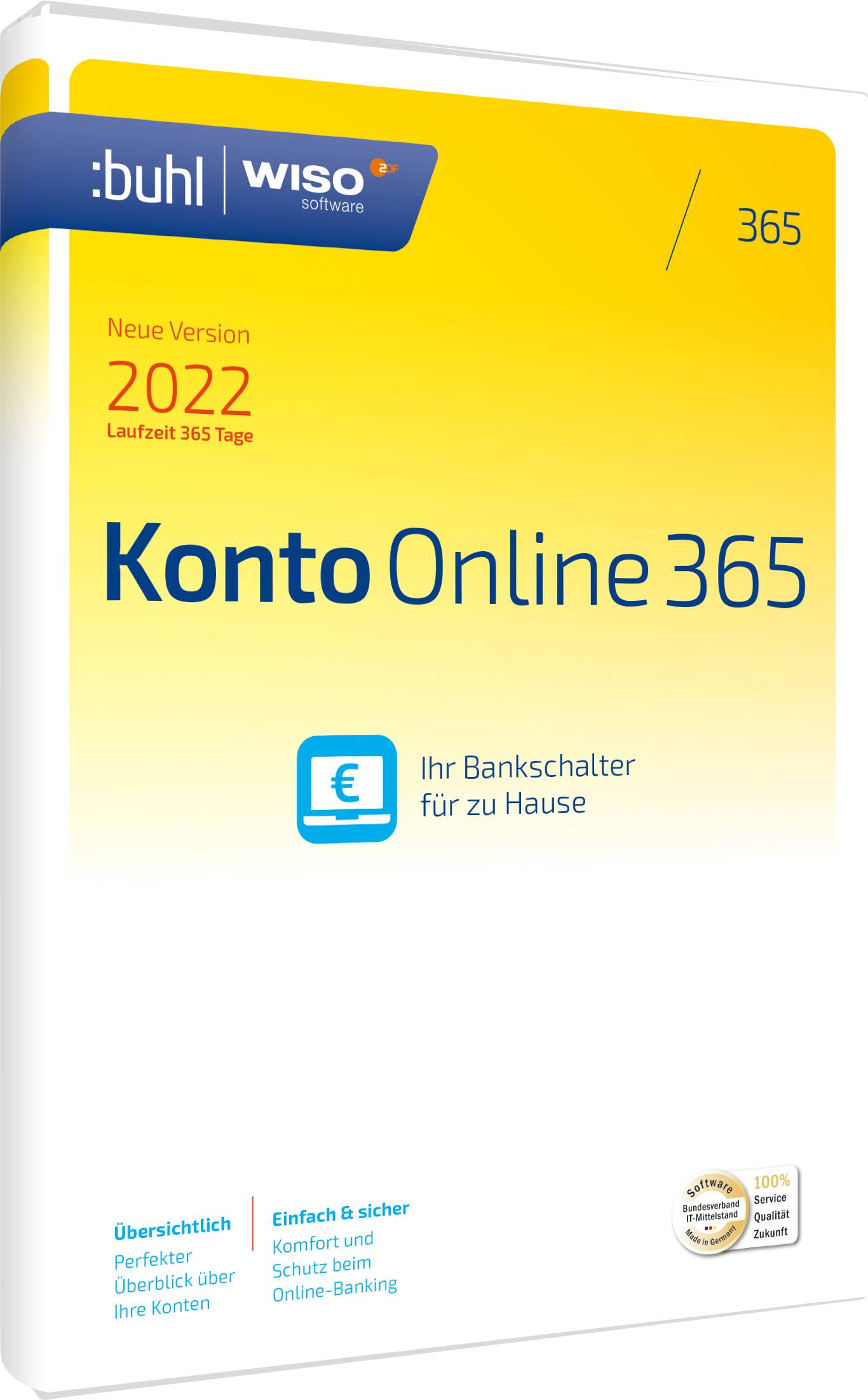 WISO Konto Online 365 1-year, 1 licence Windows Finance & Accounting software-1