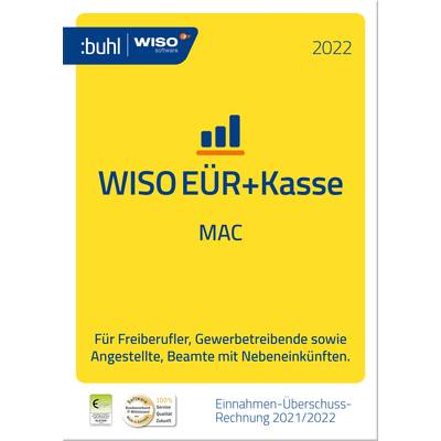 WISO EÜR+Kasse Mac 2022 Full version, 1 licence Mac OS Finance & Accounting
