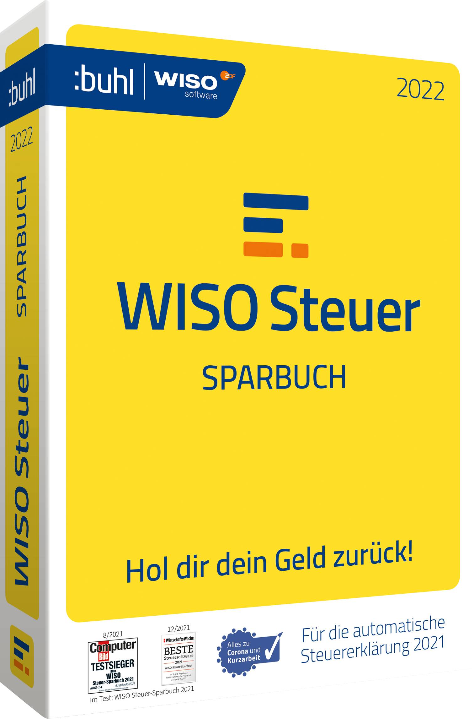 WISO Steuer-Sparbuch 2022 Full version, 1 licence Windows Control-1