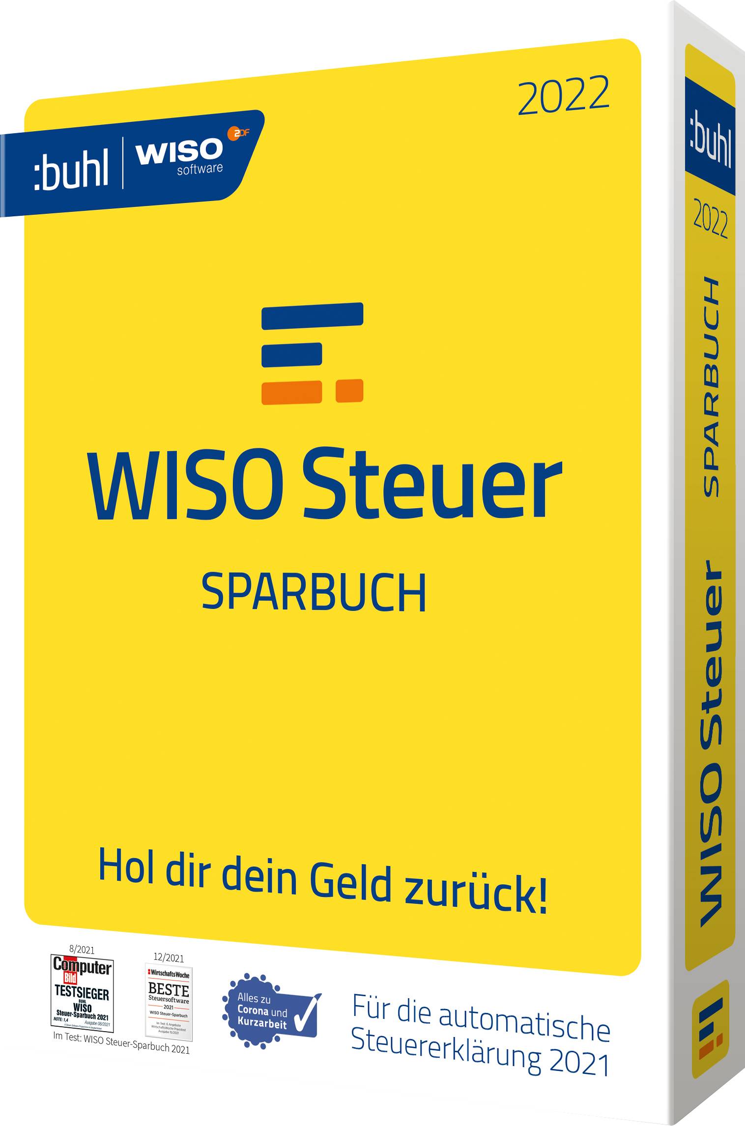 WISO Steuer-Sparbuch 2022 Full version, 1 licence Windows Control-2