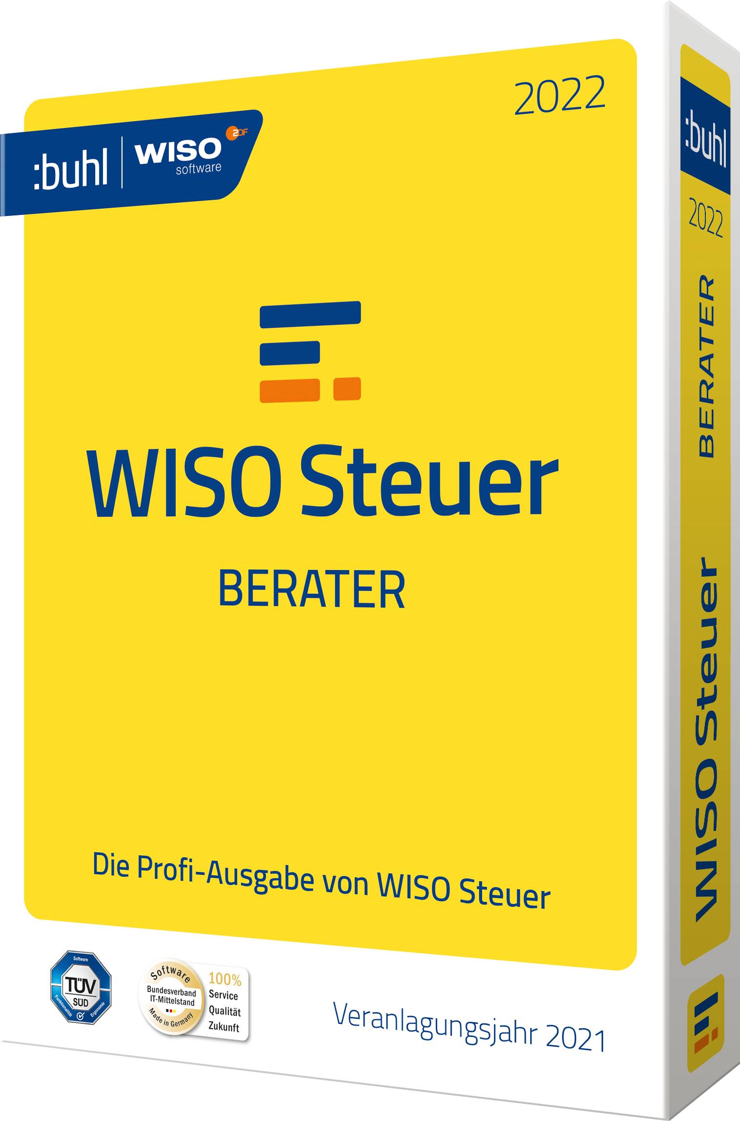 WISO Steuer-Berater 2022 - Handel Full version, 1 licence Windows Control-2