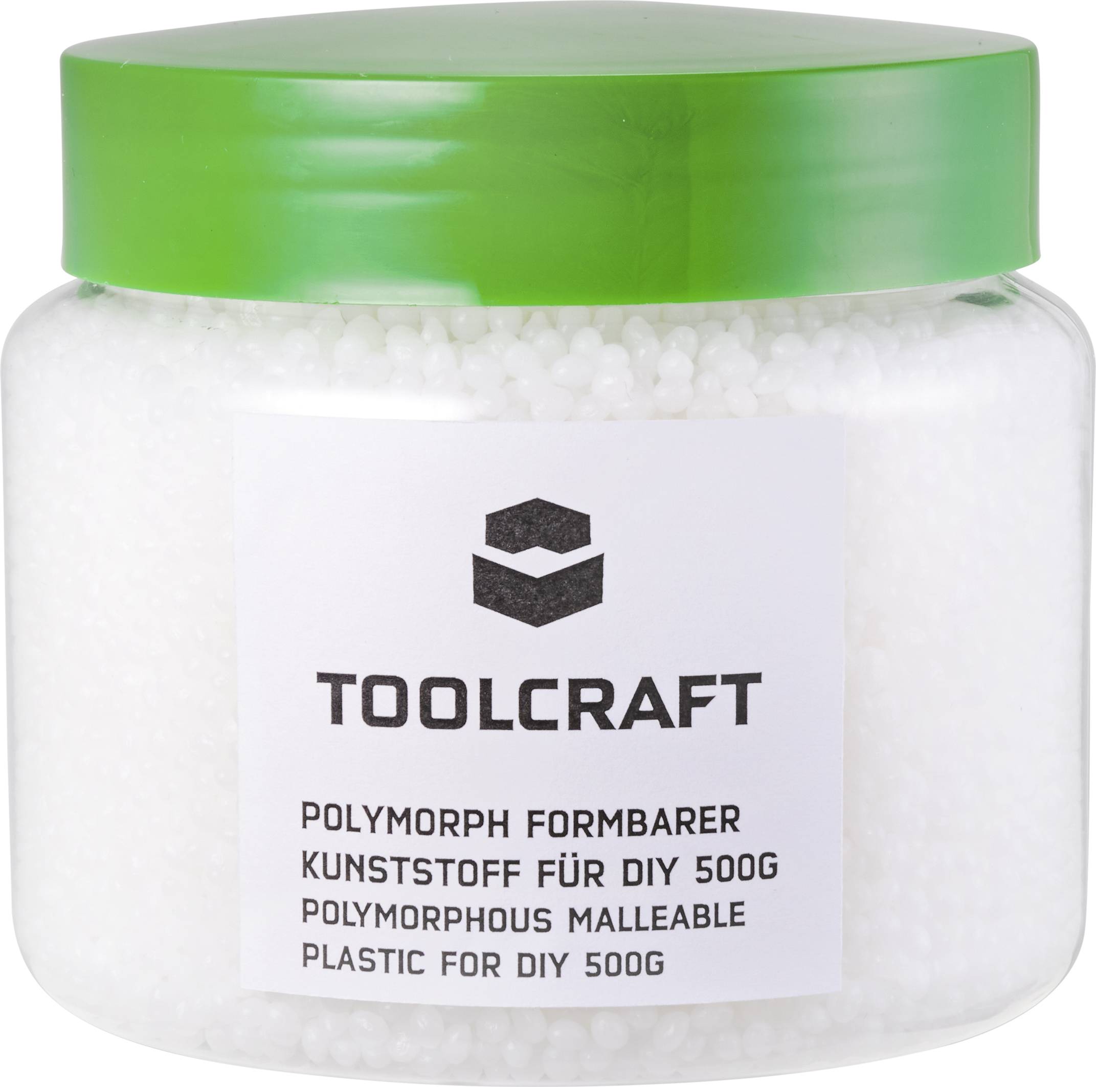 TOOLCRAFT Polymorph Modelling pearls 500 g