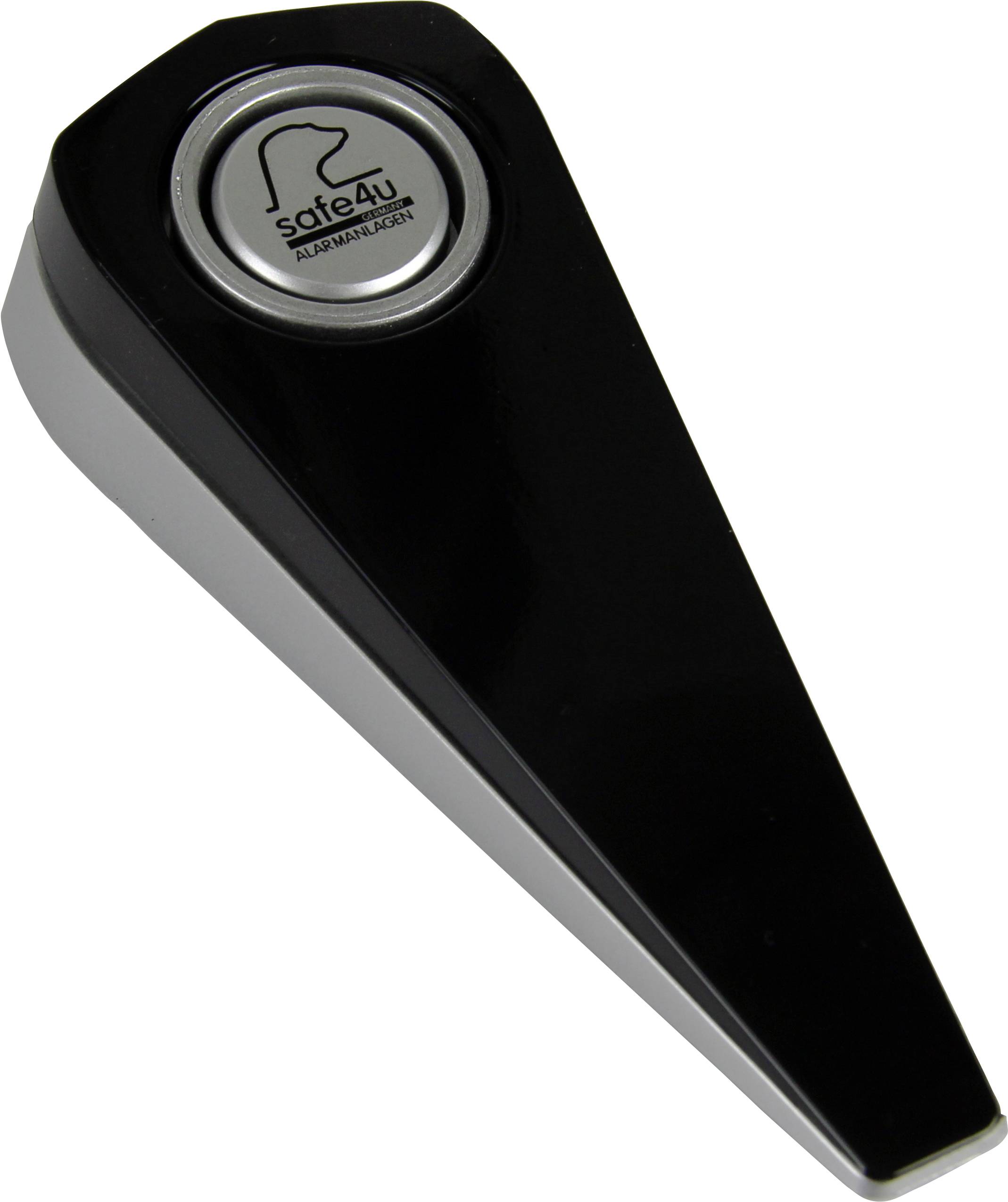 Turkey Alarm in Black with 'Safe4u' Inscription. Protects against unwanted entry by loud alarm sound when door is opened.